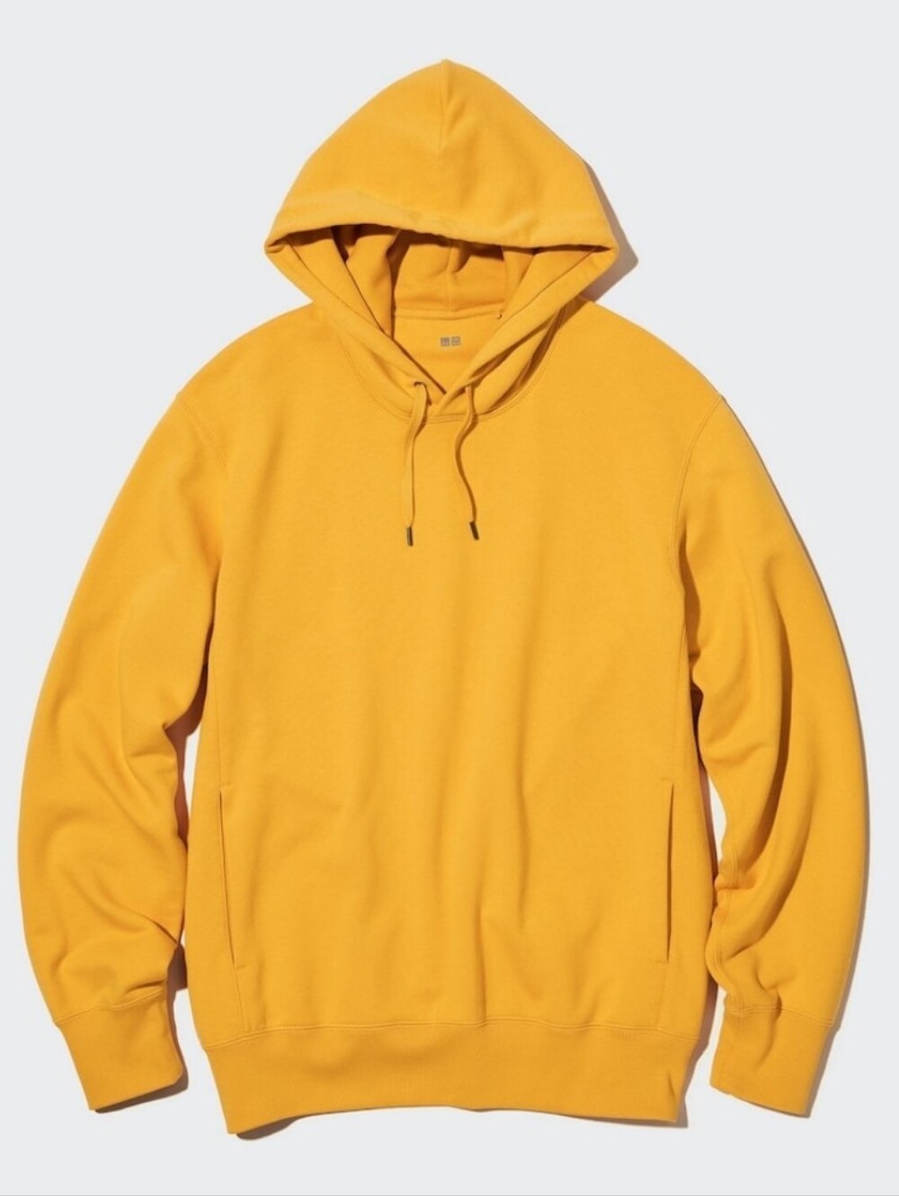 Uniqlo Yellow Hooded Pullover Sweatshirt